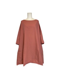 Namu Shop - Album di Famiglia Long Shirt Dress TC - Poppy Red
