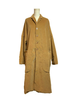Album di Famiglia Relaxed Velvet Coat in Grey | Santa Fe Dry